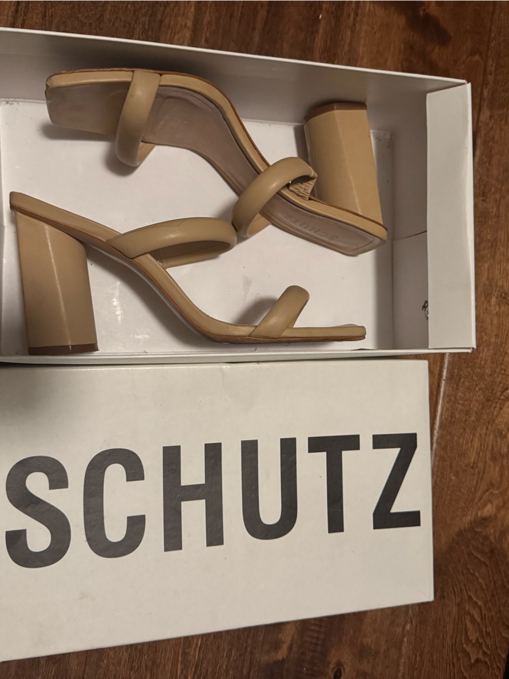 Schutz Ully Napa Leather Sandal US 8